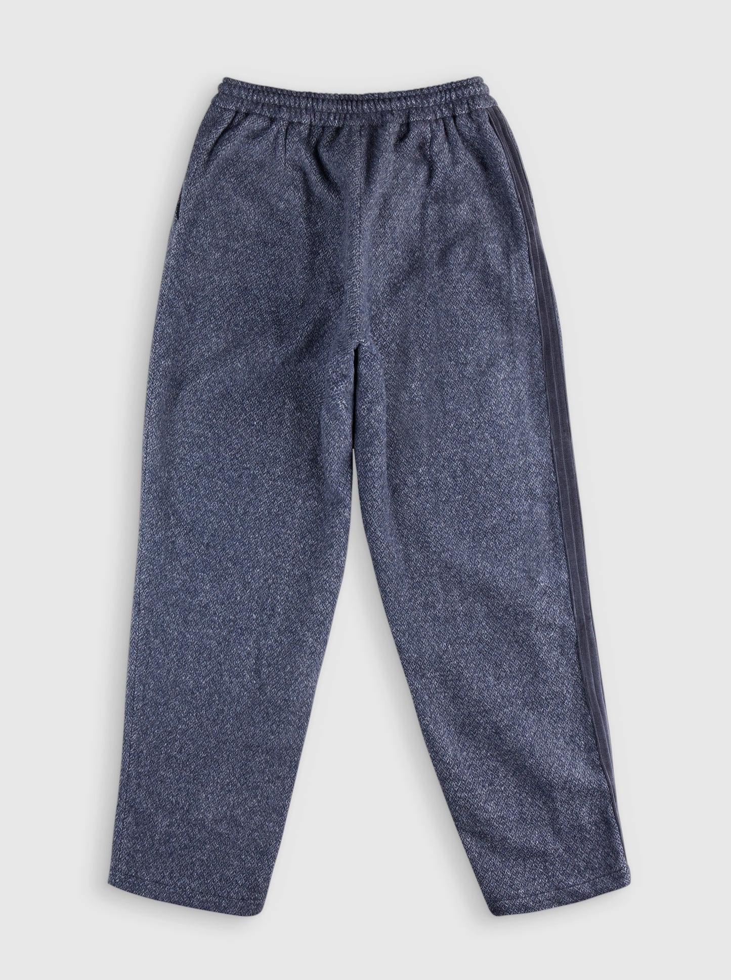 Blue Luxury Wool Relax Track Trouser