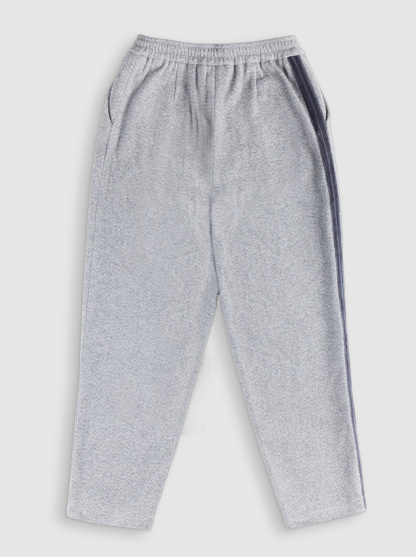 Grey Luxury Wool Relax Track Trouser