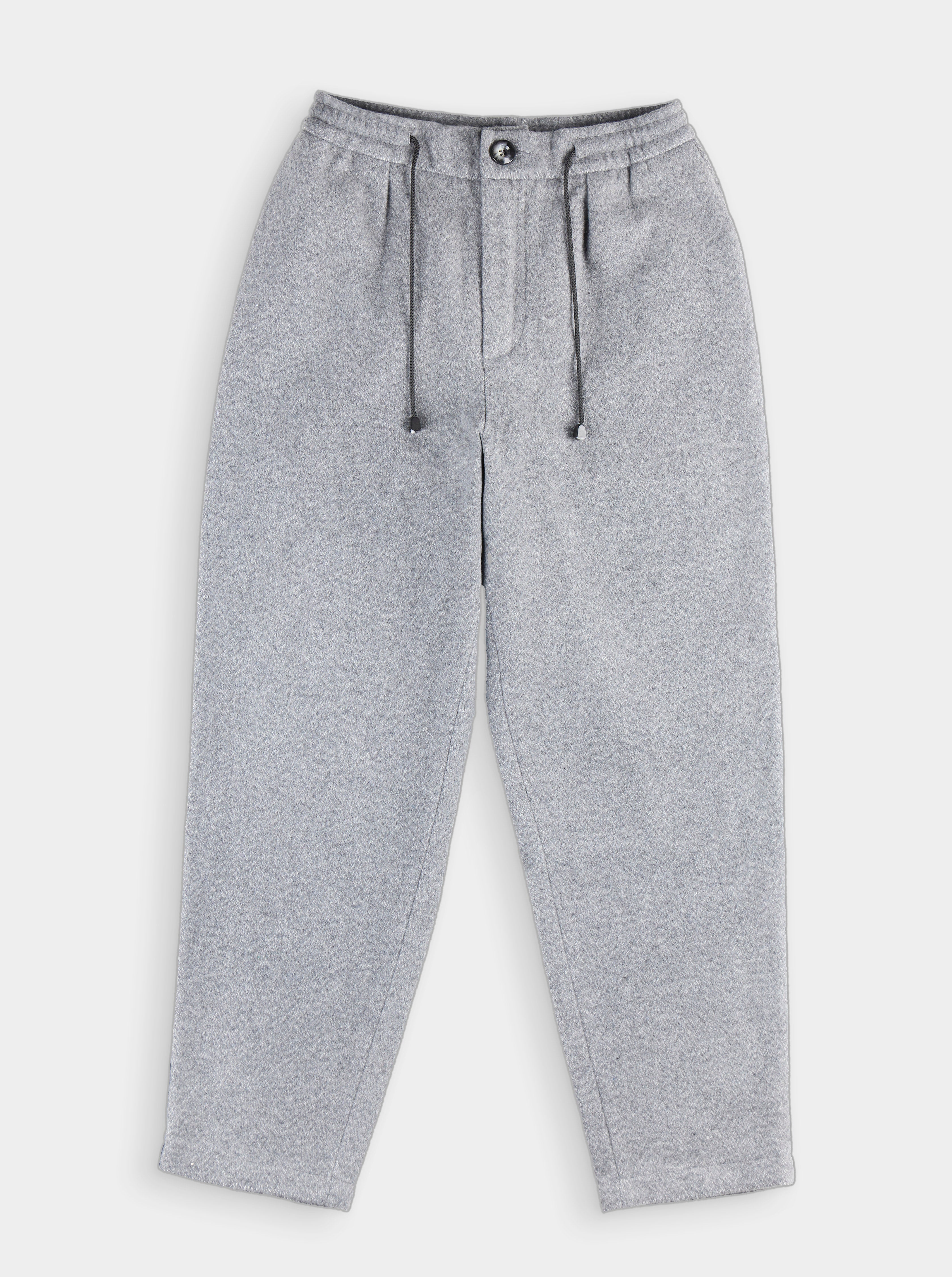 Grey Luxury Wool Relax Track Trouser – Tress Clothing